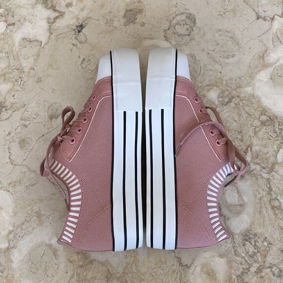 Olivia Miller Audrey Vulcanized Lace-up Slip On Sneakers - Picture 3 of 10